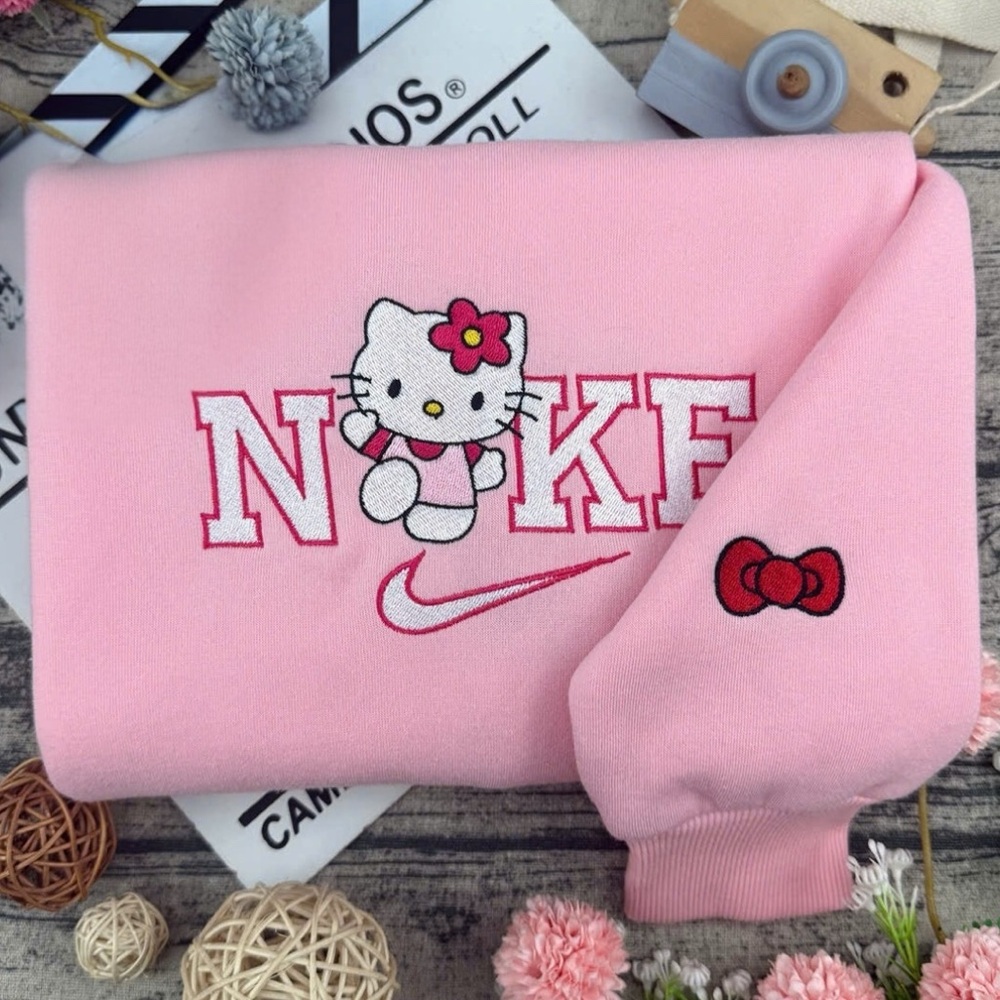 Nike Pink Hello Kitty Sweatshirt